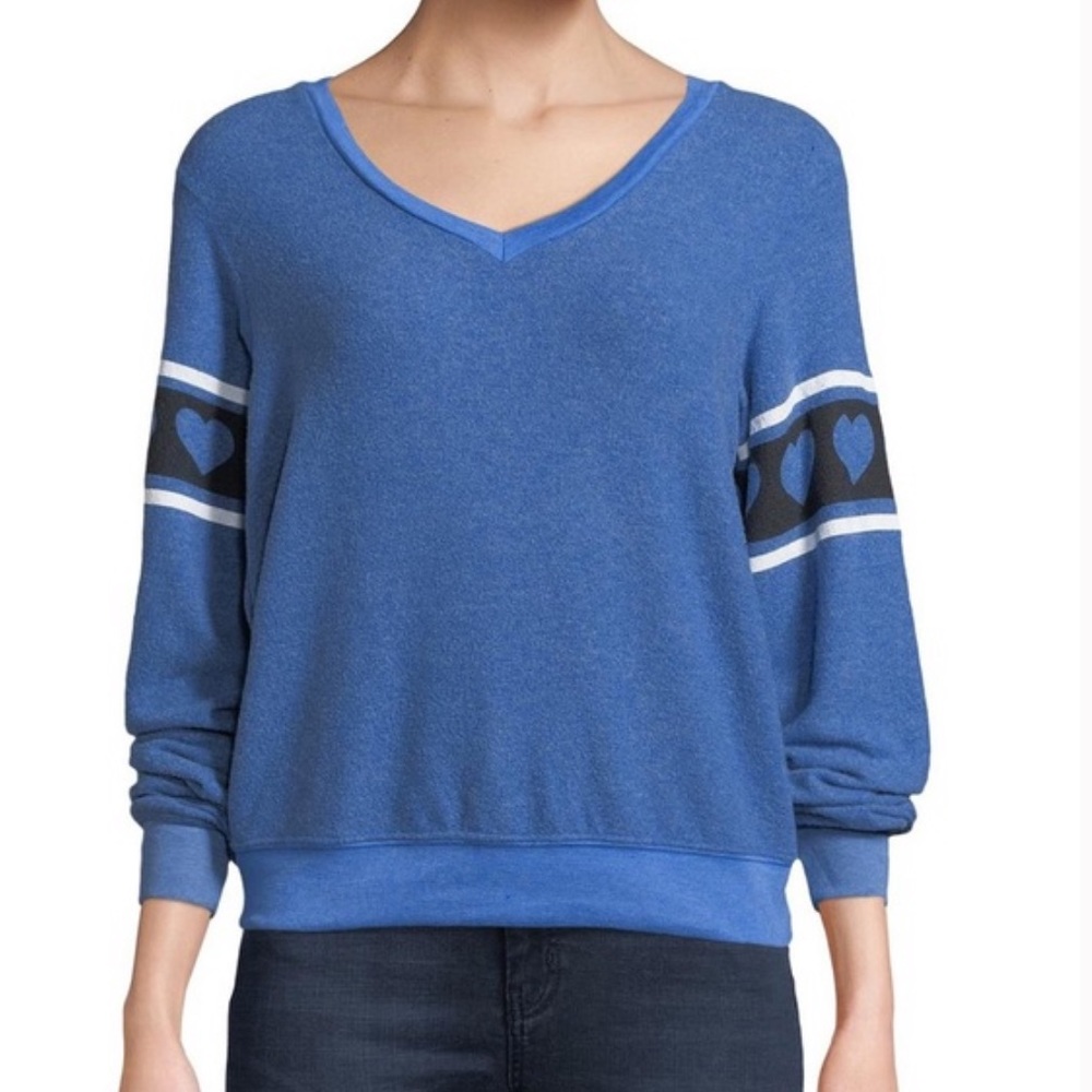 WILDFOX Hearts Desire Baggy Beach Sweatshirt